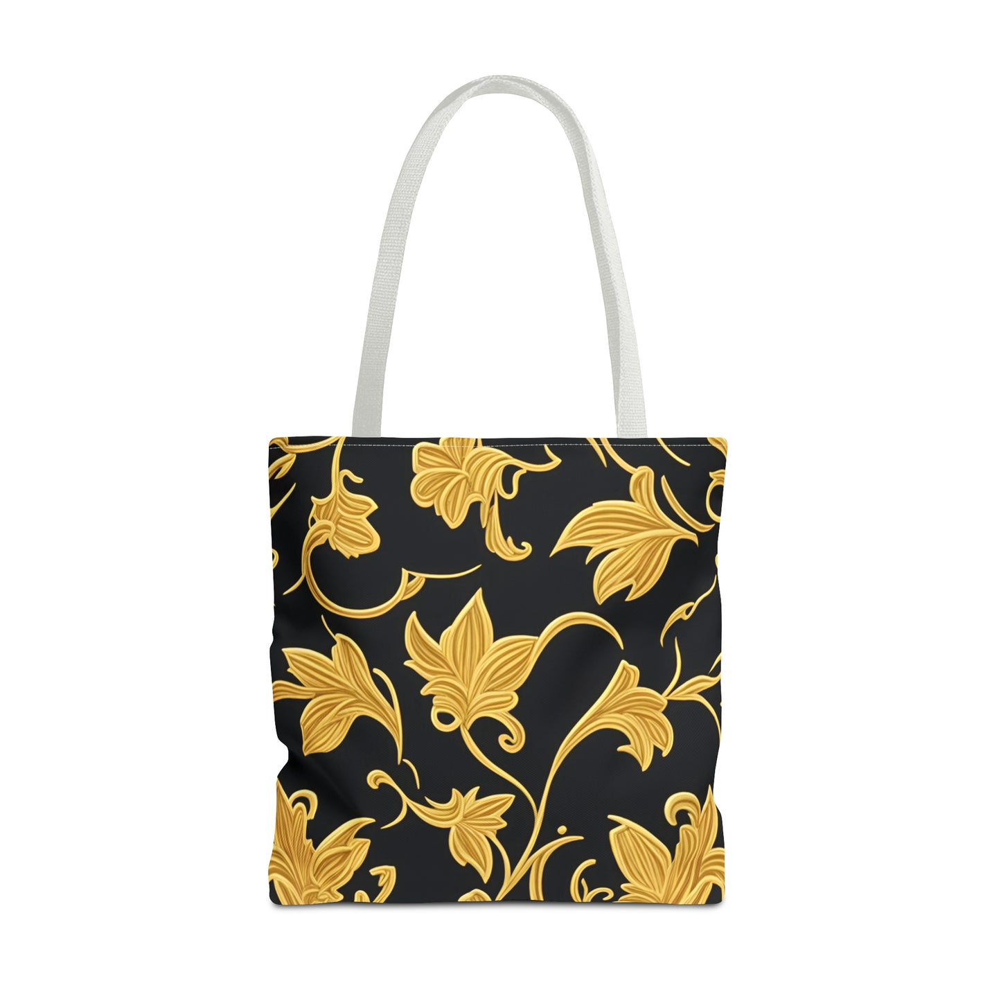 Gold & Black Tote Bag (AOP)