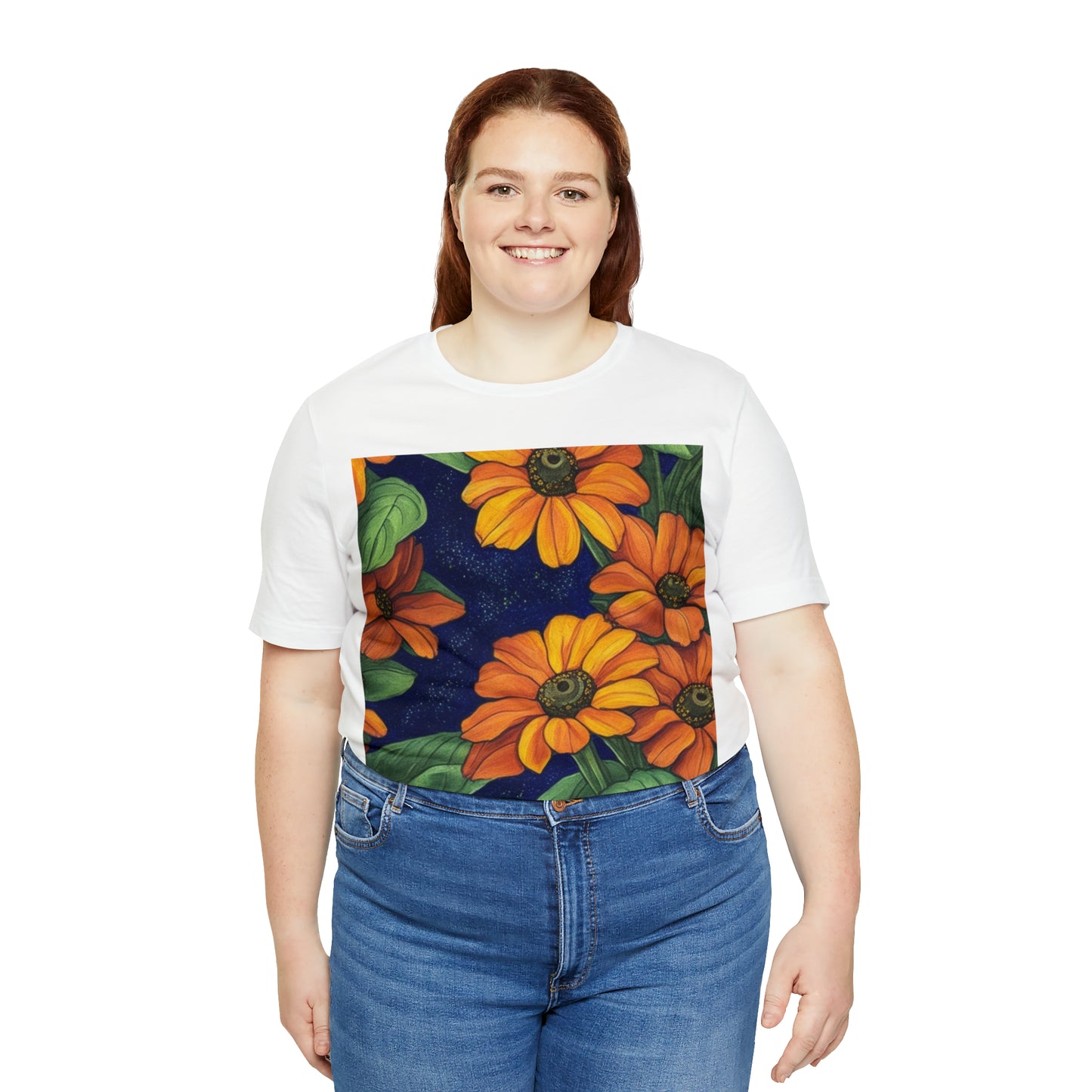 Black-Eyed-Susans -- Unisex Jersey Short Sleeve Tee