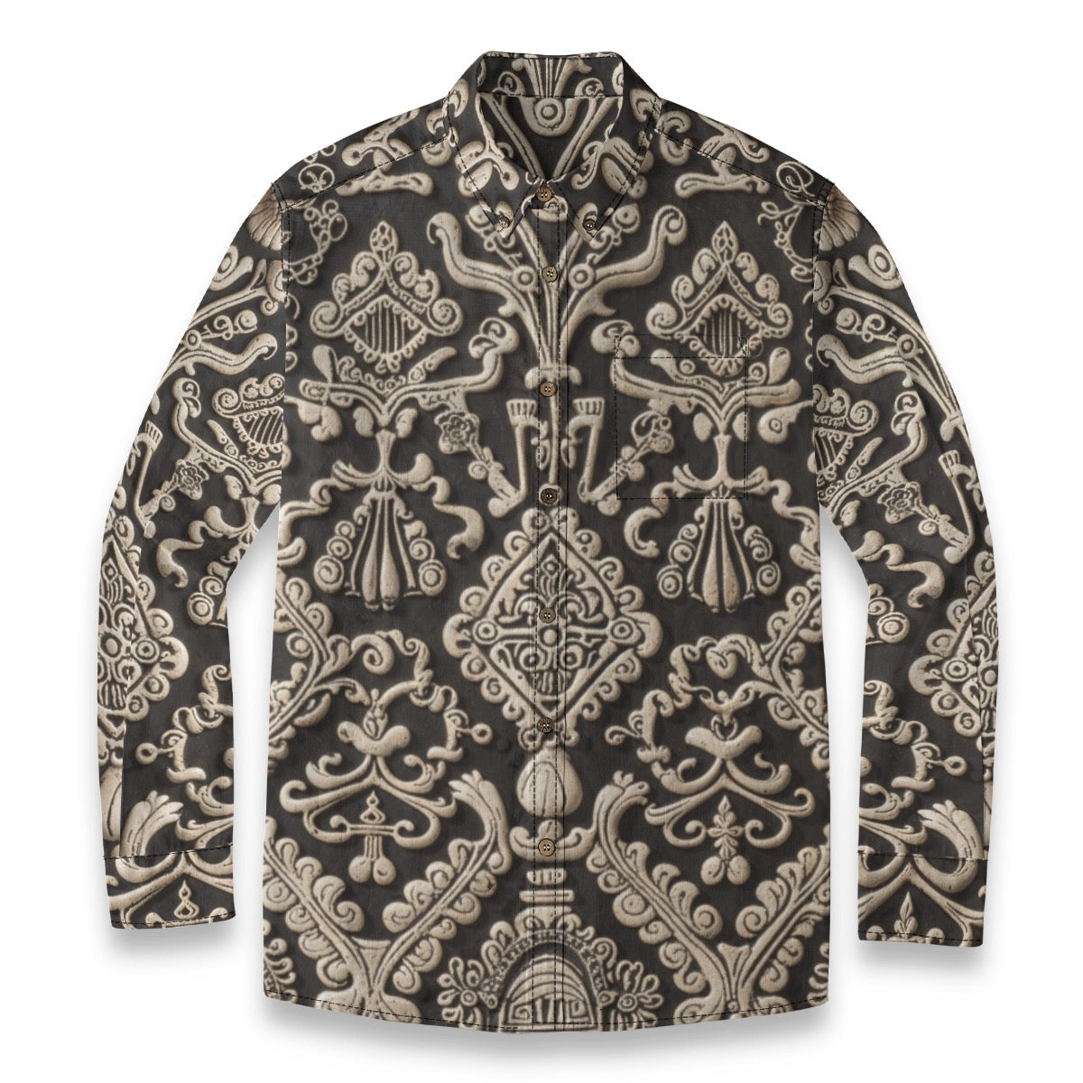 Paphos -- Men's 100% Cotton LS Shirt