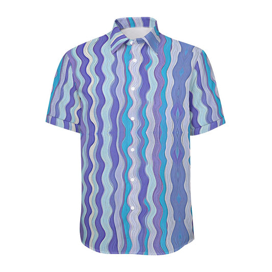 Wave Too -- Unisex Collared Shirt