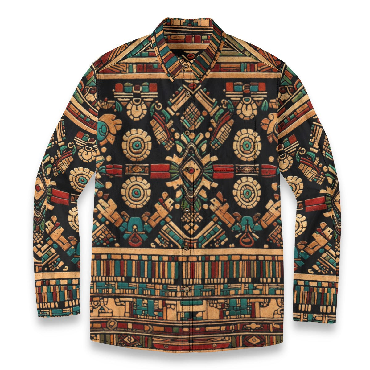 Tehuacán -- Men's 100% Cotton LS Shirt