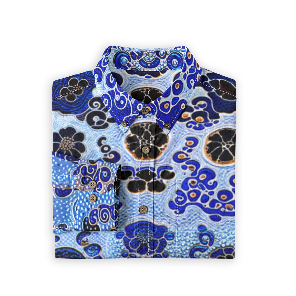 Geoje -- Men's 100% Cotton LS Shirt