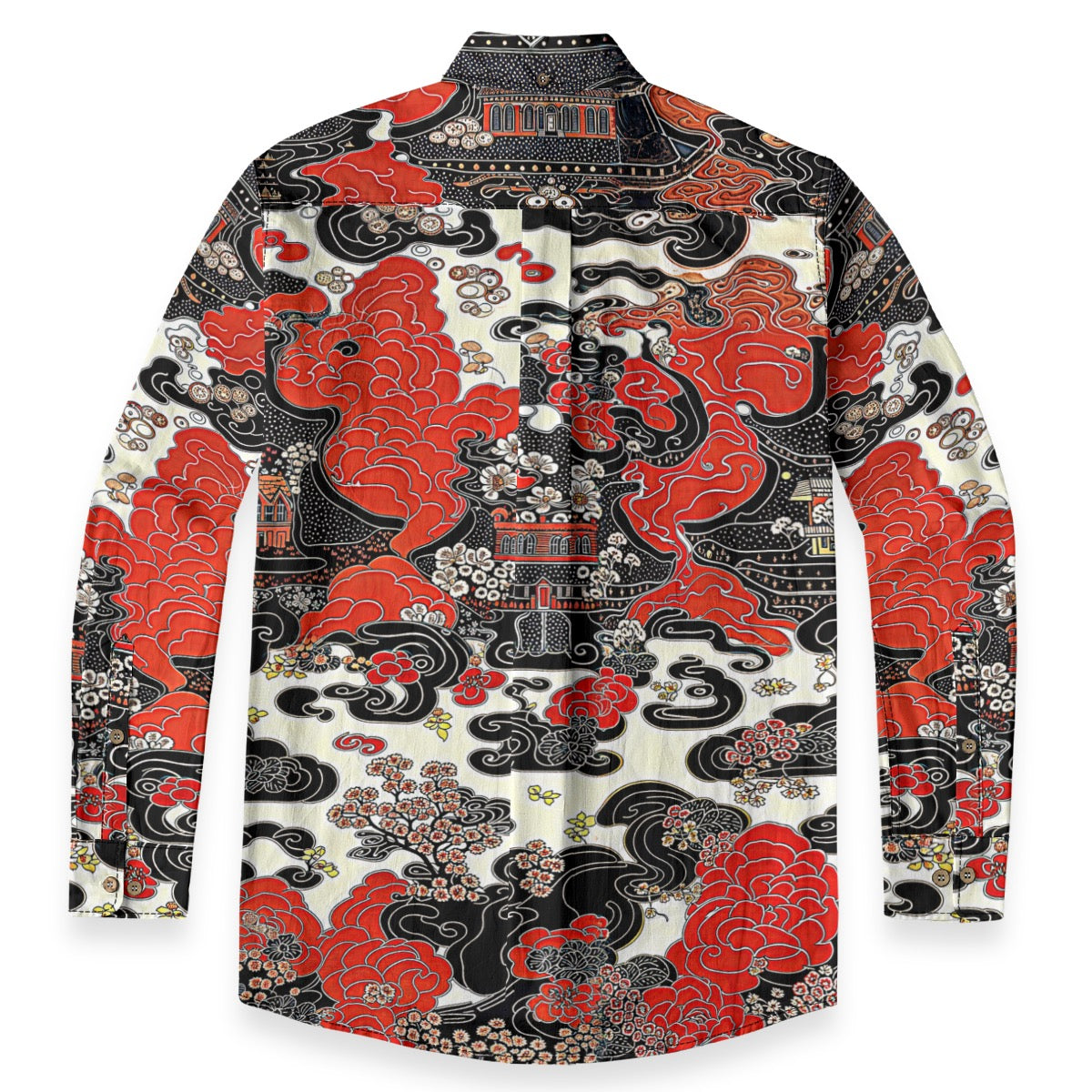 Kyō -- Men's 100% Cotton LS Shirt