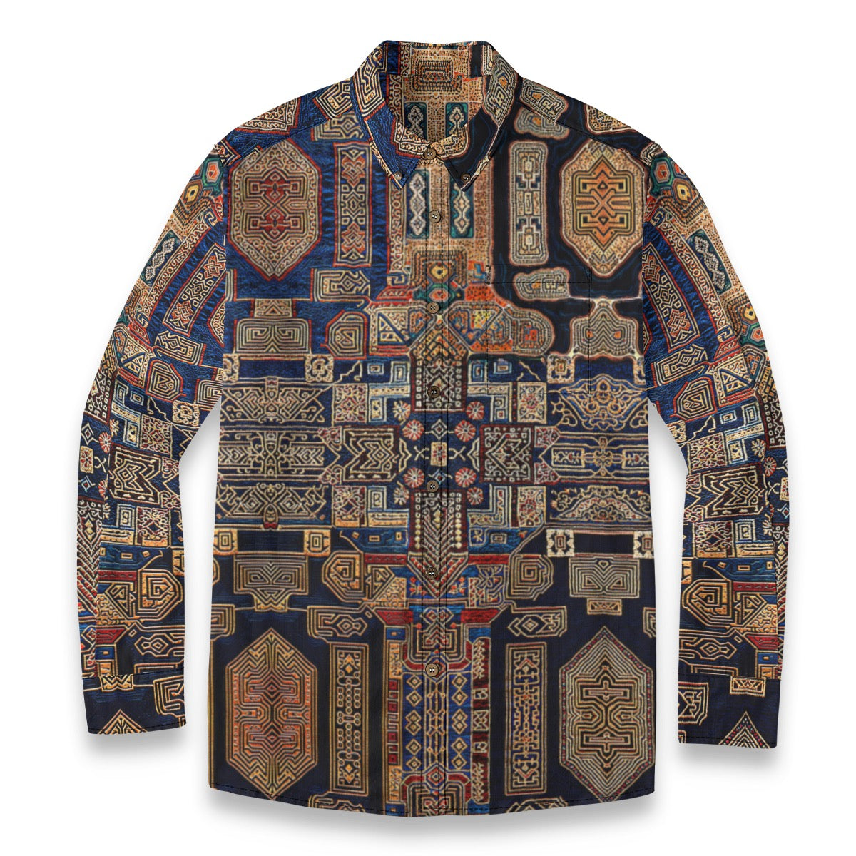Xalapa -- Men's 100% Cotton LS Shirt