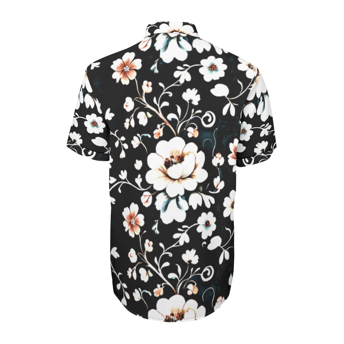 Night Bloom -- Unisex Collared Shirt