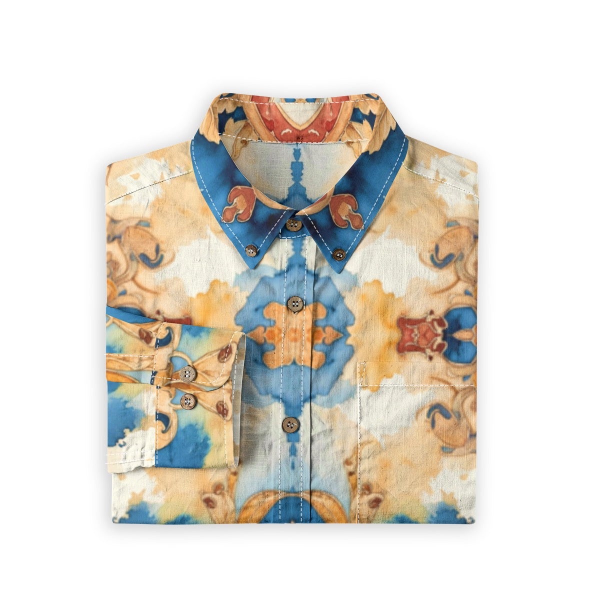 Zako -- Men's 100% Cotton LS Shirt