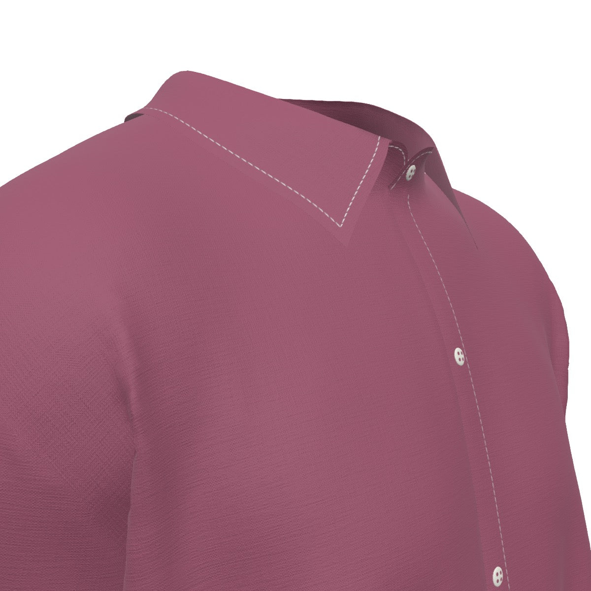 Paris -- Men's Imitation Silk Short-Sleeved Shirt
