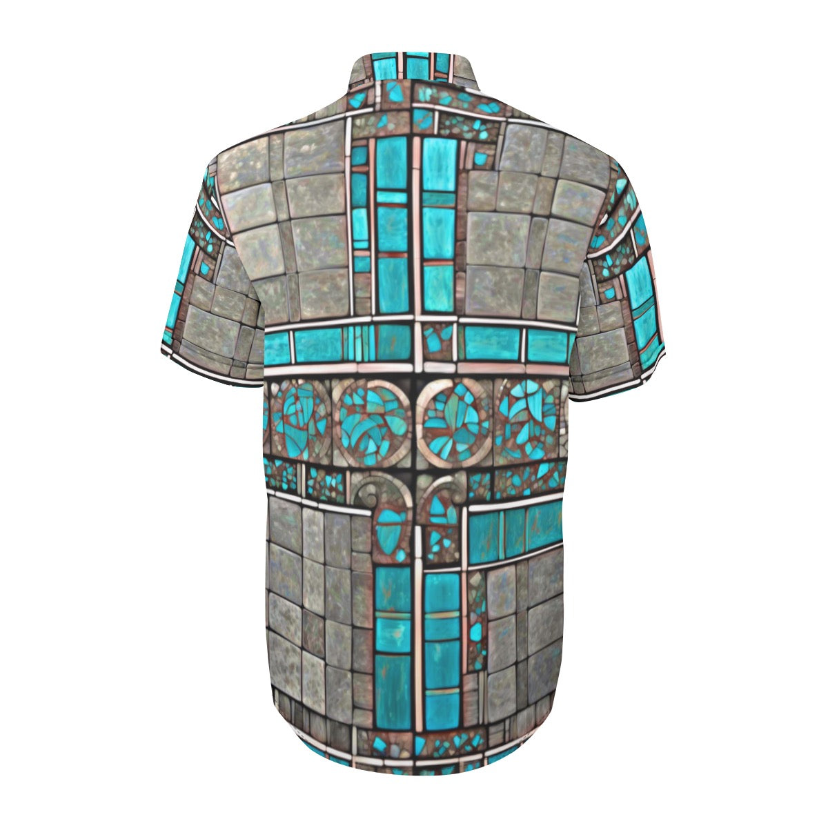 Mosaic -- Unisex Collared Shirt