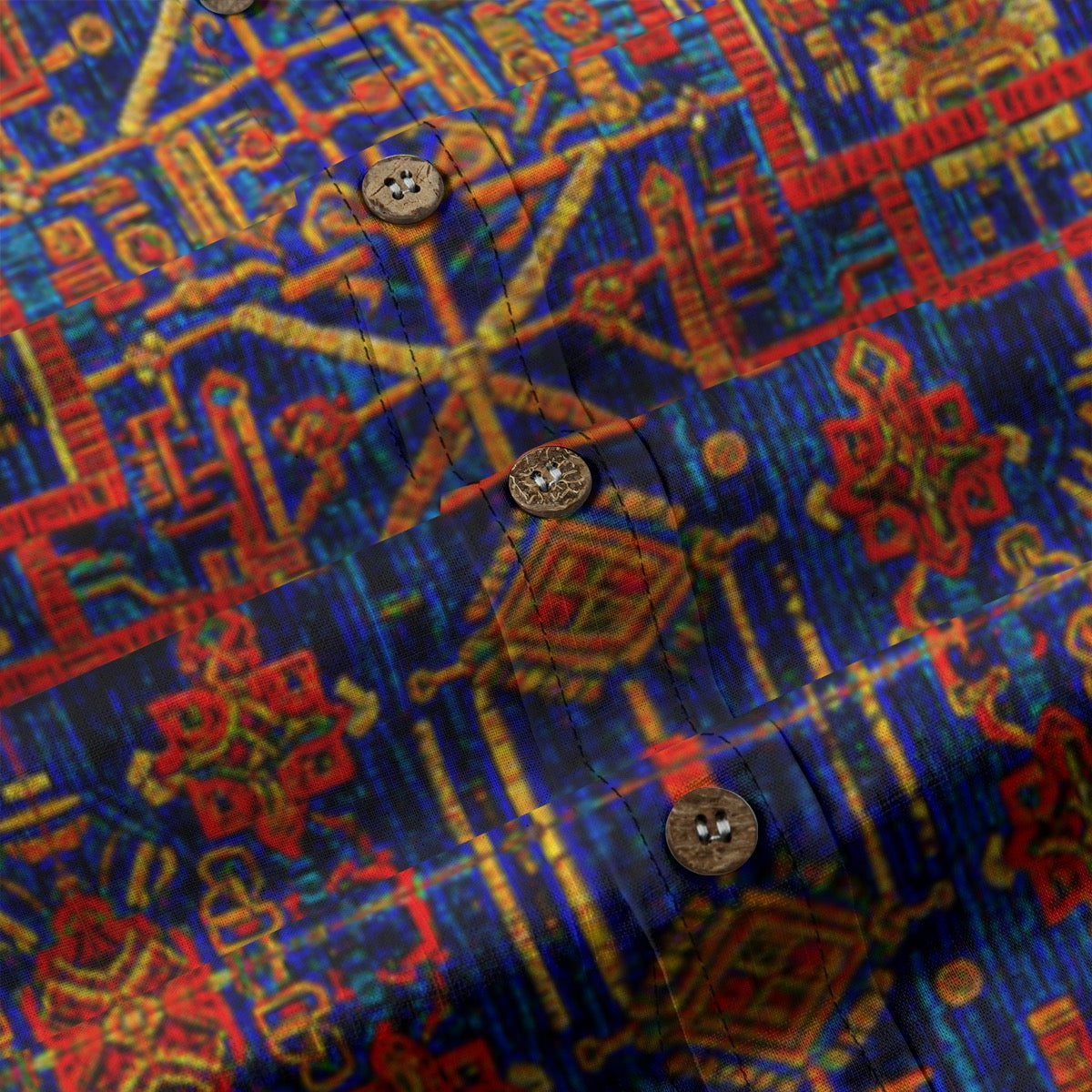 Cusco -- Men's Casual 100% Cotton LS Shirt