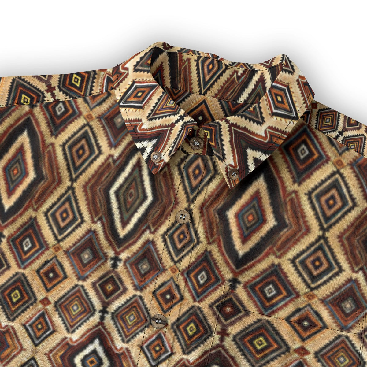 Rovan -- Men's Casual Lapel Long Sleeve Shirt