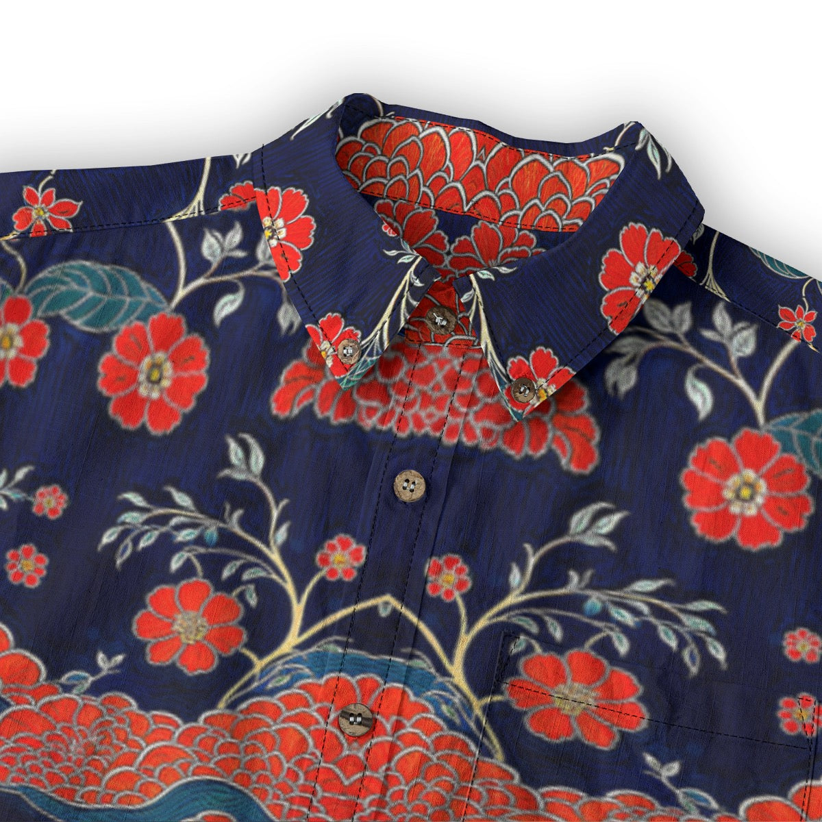 Kyushu -- Men's 100% Cotton LS Shirt