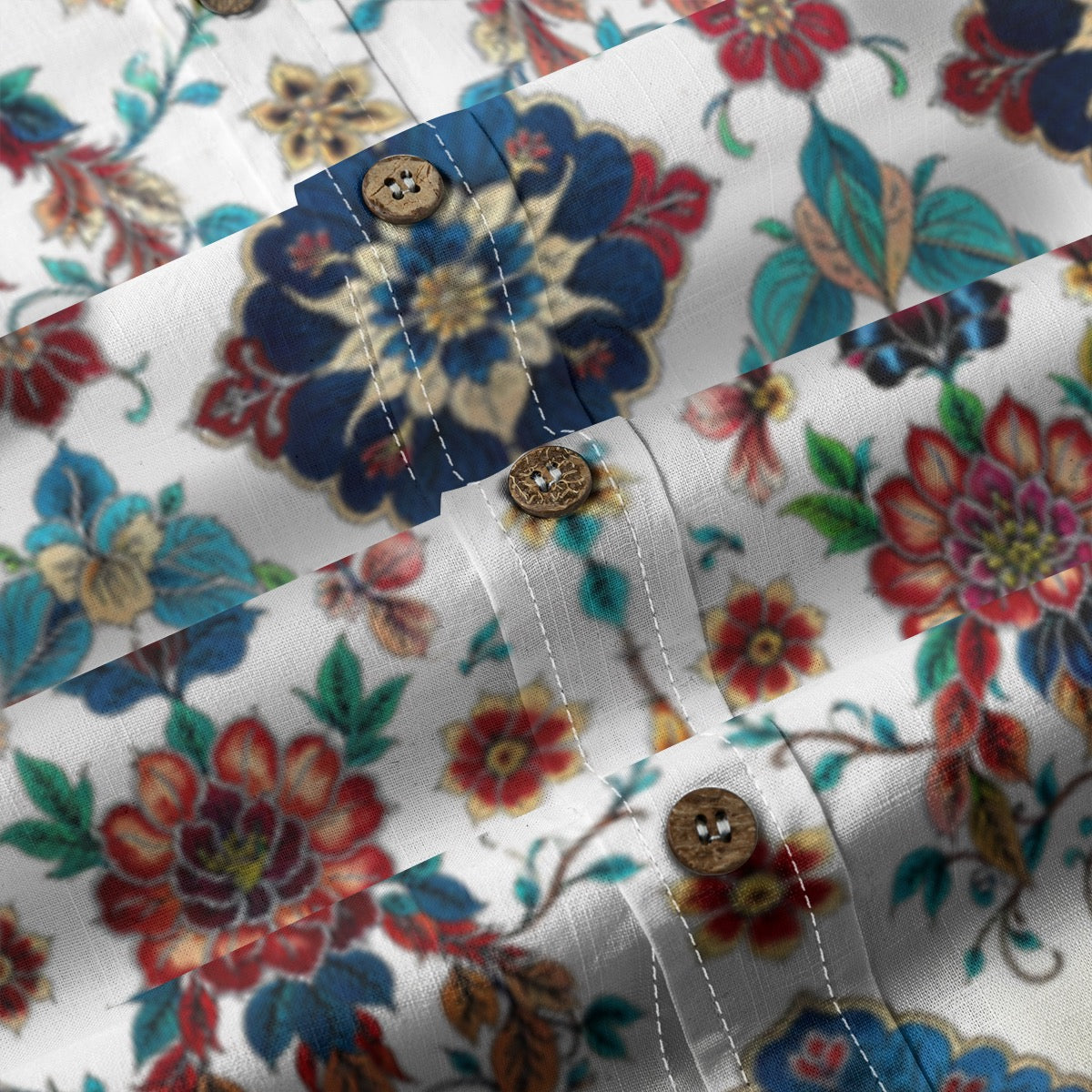 Saint Anne -- Men's 100% Cotton LS Shirt