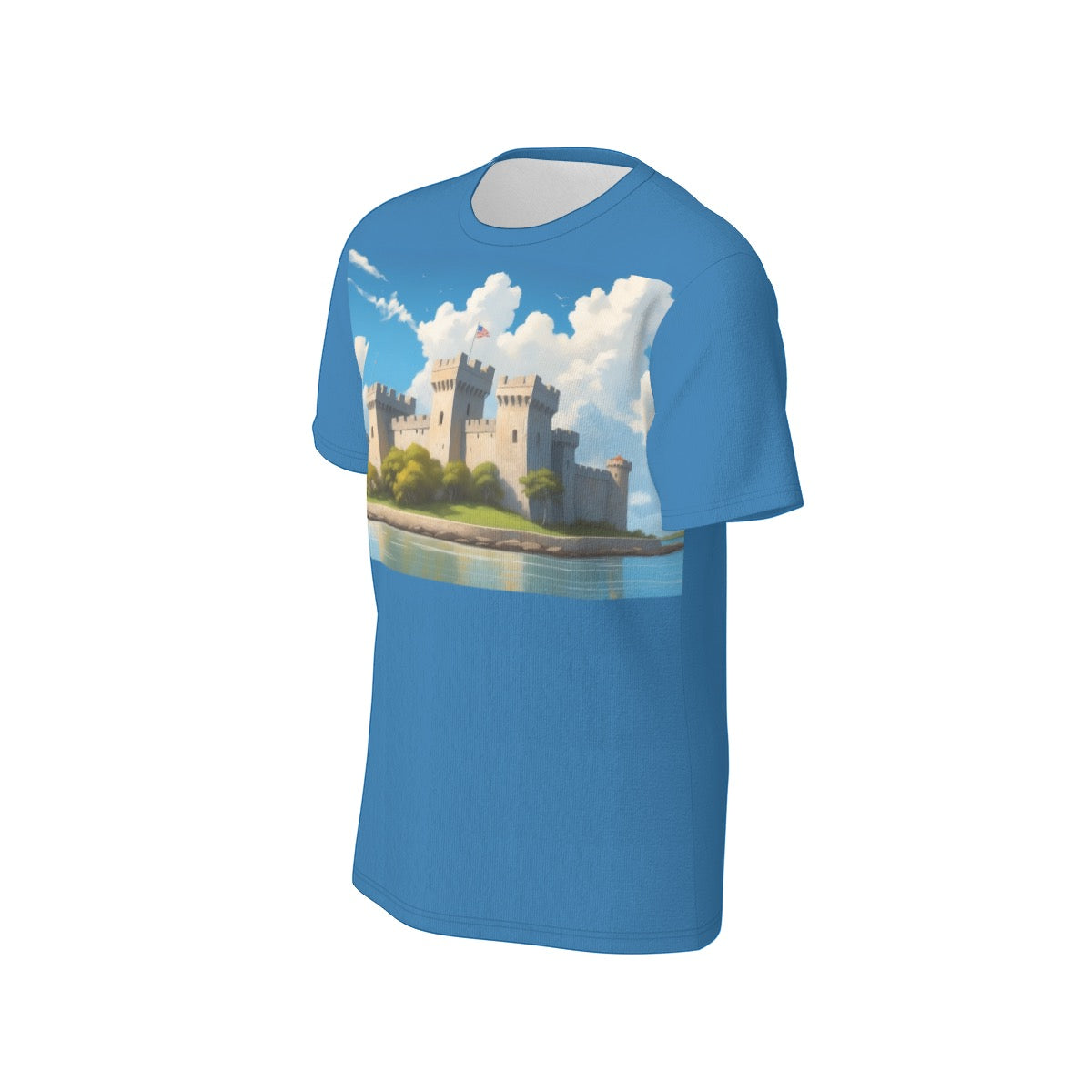 Fortress America -- Men's O-Neck T-Shirt | 190GSM Cotton