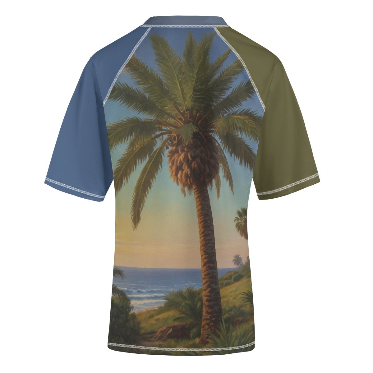 Palm Gate -- Unisex Yoga Sports Short Sleeve T-Shirt