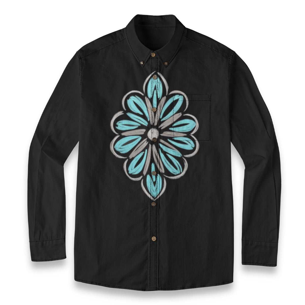 Palma -- Men's 100% Cotton LS Shirt
