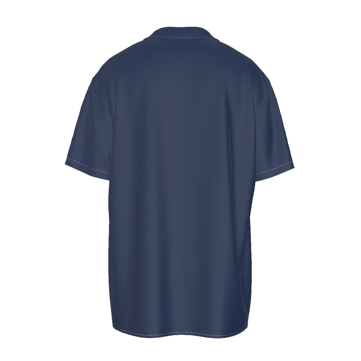 H&E -- Men's Imitation Silk Short-Sleeved Shirt