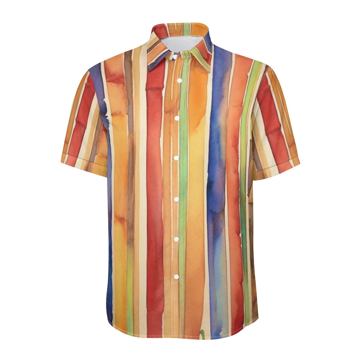 Strips Too -- Unisex Collared Shirt