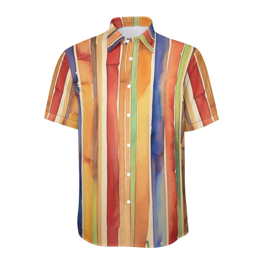 Strips Too -- Unisex Collared Shirt