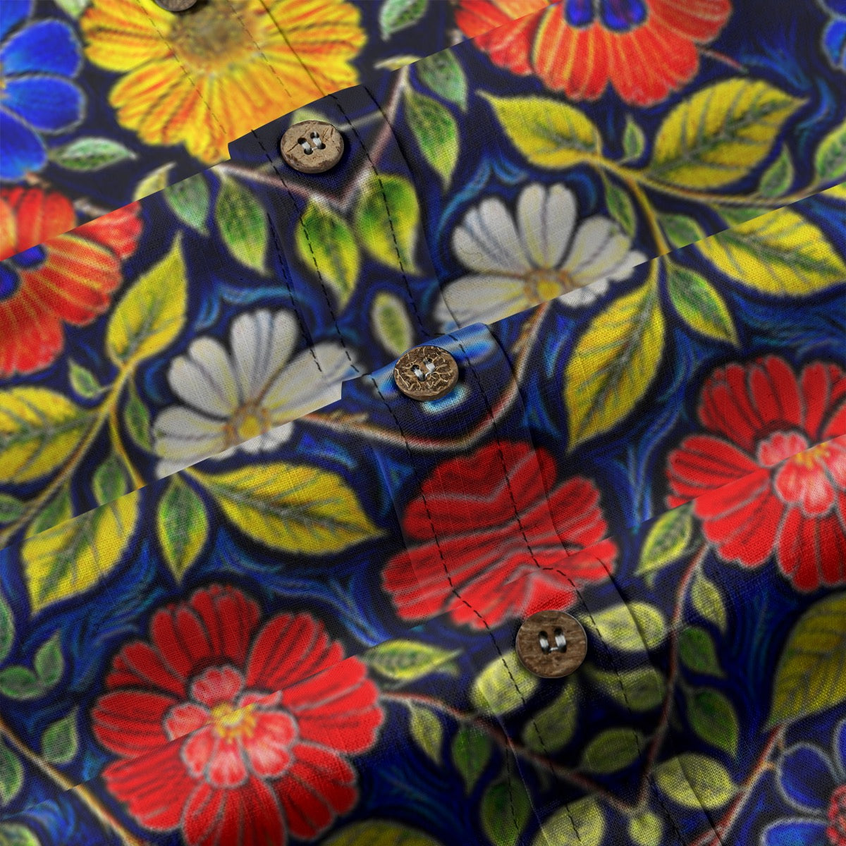 Blumenpeet -- Men's 100% Cotton LS Shirt