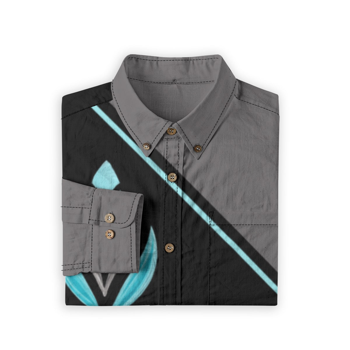 Paros -- Men's 100% Cotton LS Shirt