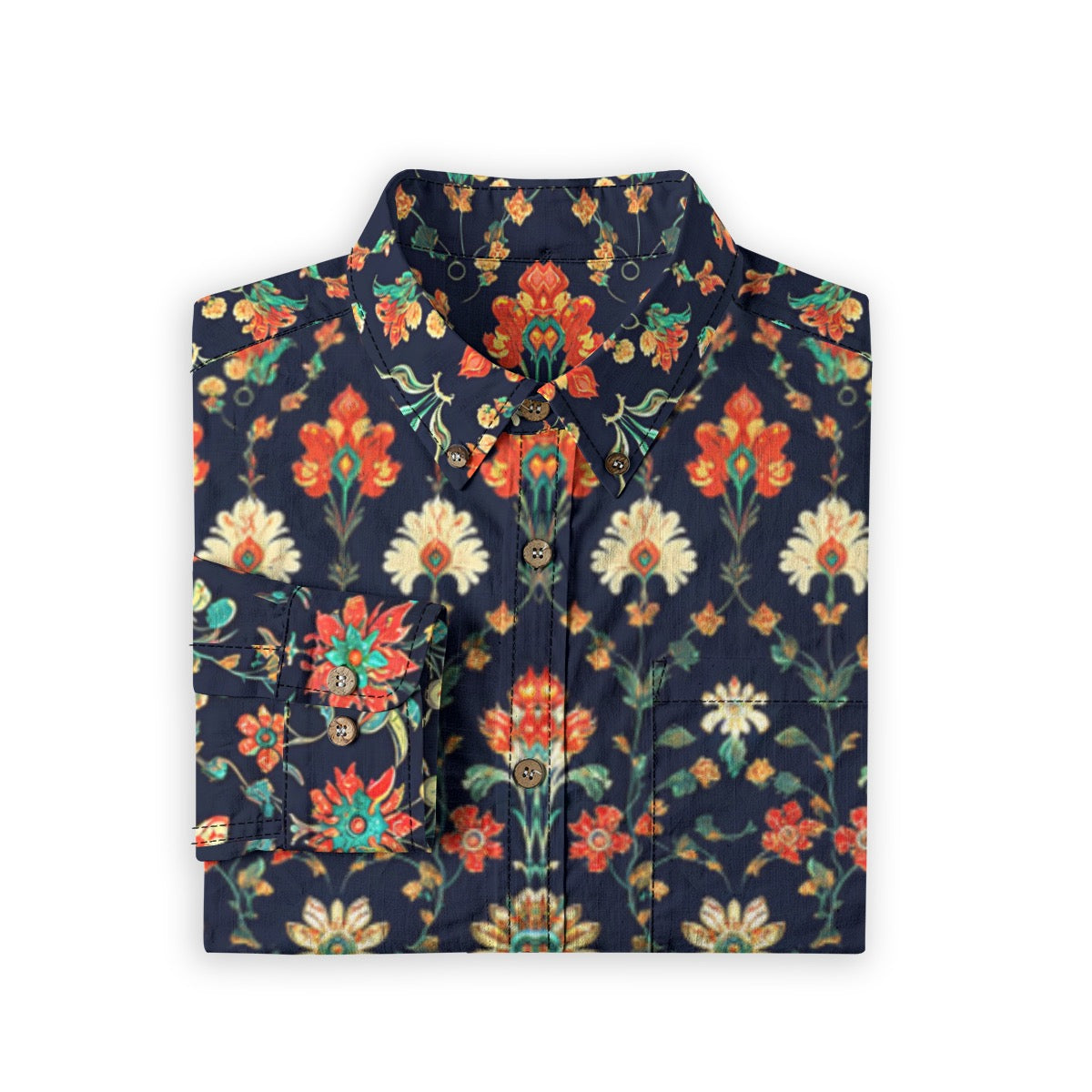 Biel -- Men's 100% Cotton LS Shirt