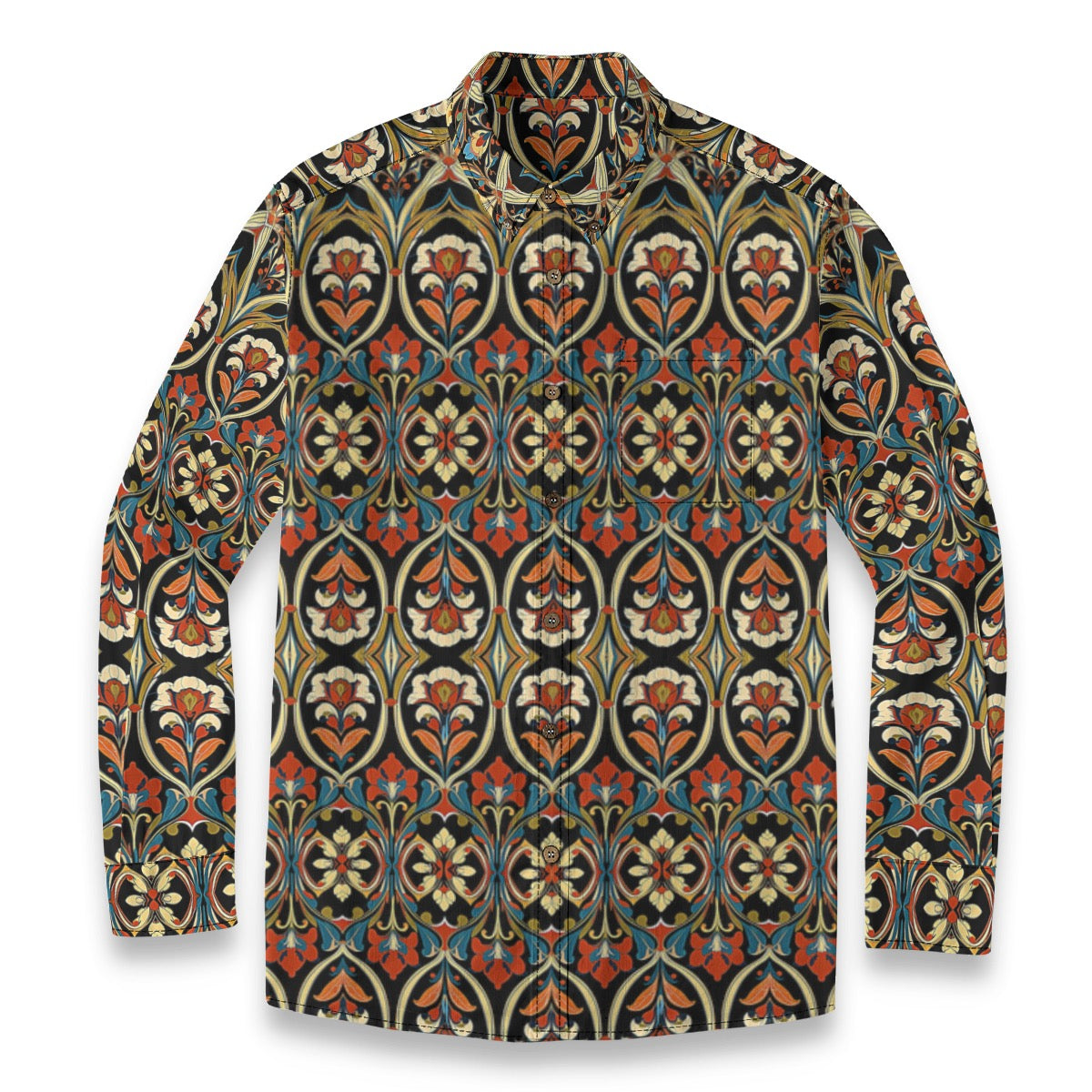 Lancelot -- Men's 100% Cotton LS Shirt