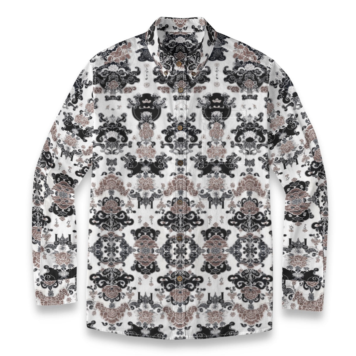 Huzhou -- Men's 100% Cotton LS Shirt