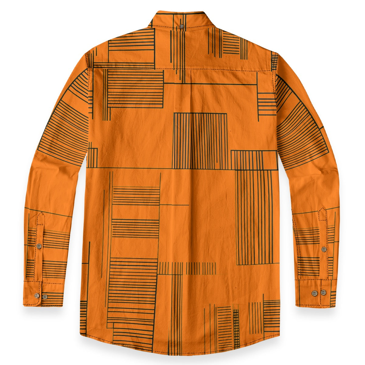 Lines -- Men's 100% Cotton LS Shirt