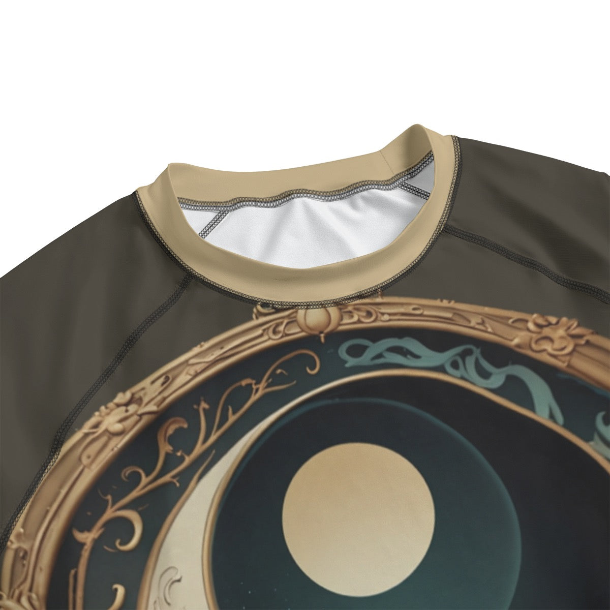Moonlight Gate -- Unisex Yoga Sports Short Sleeve T-Shirt