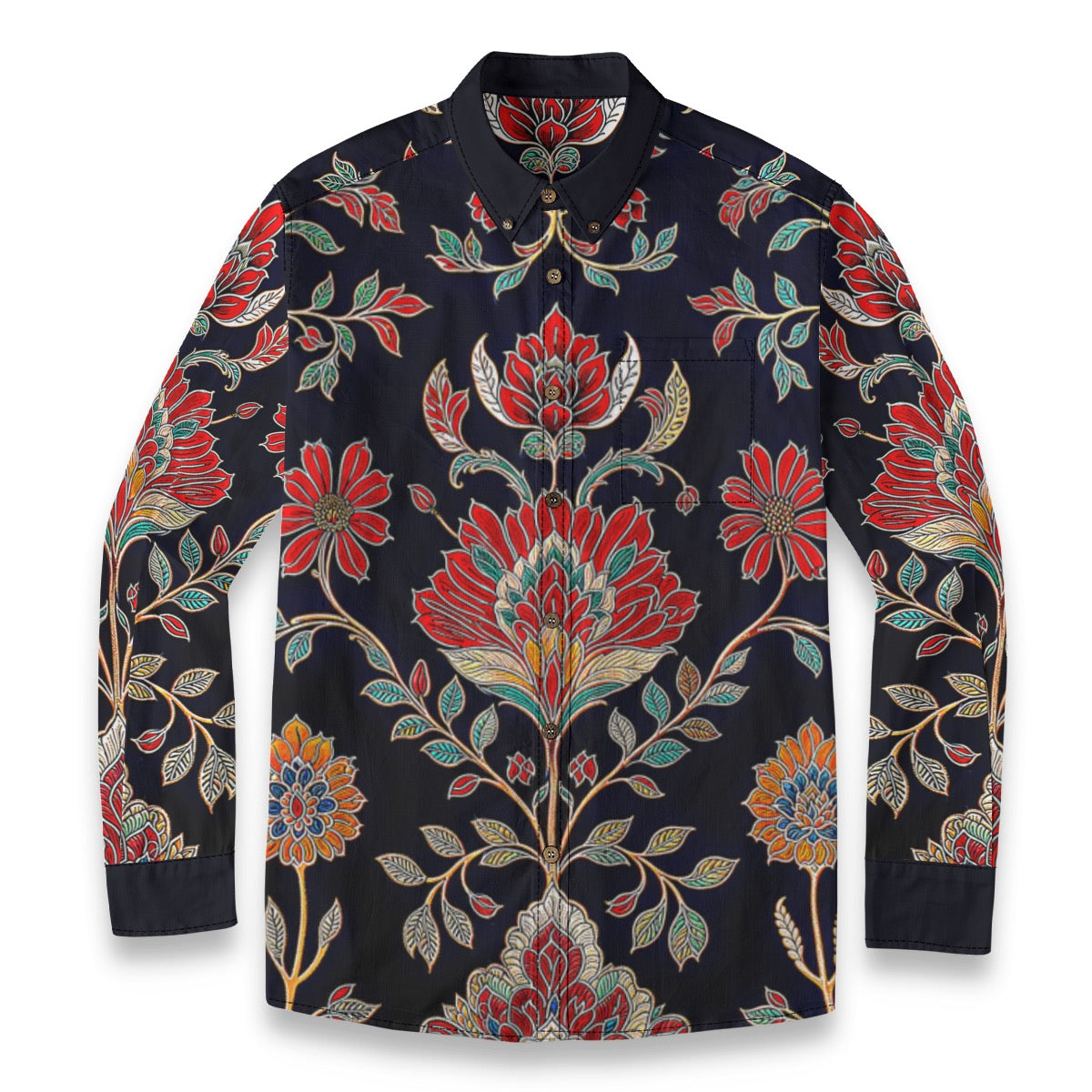 York -- Men's 100% Cotton LS Shirt