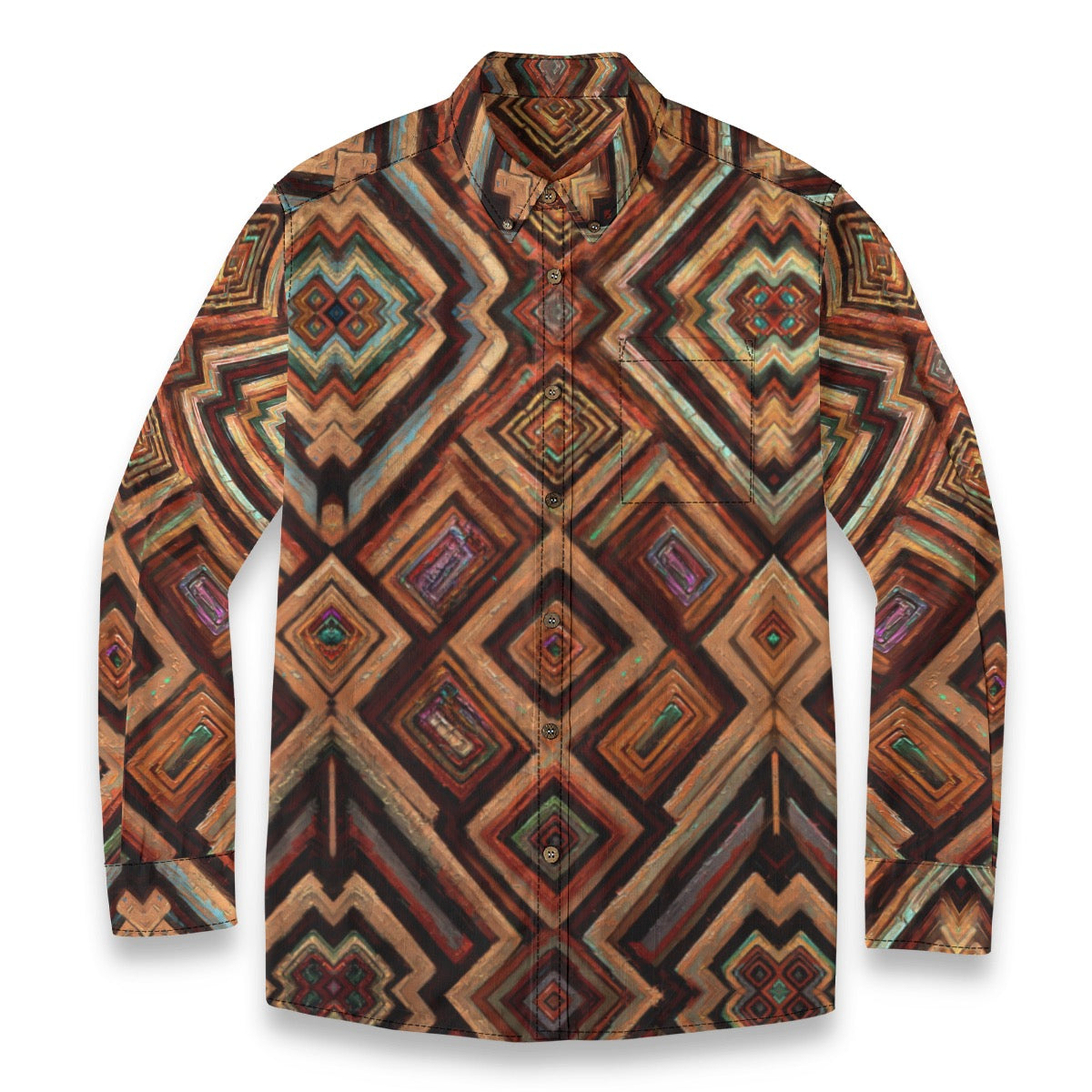 Woodwork -- Men's 100% Cotton LS Shirt