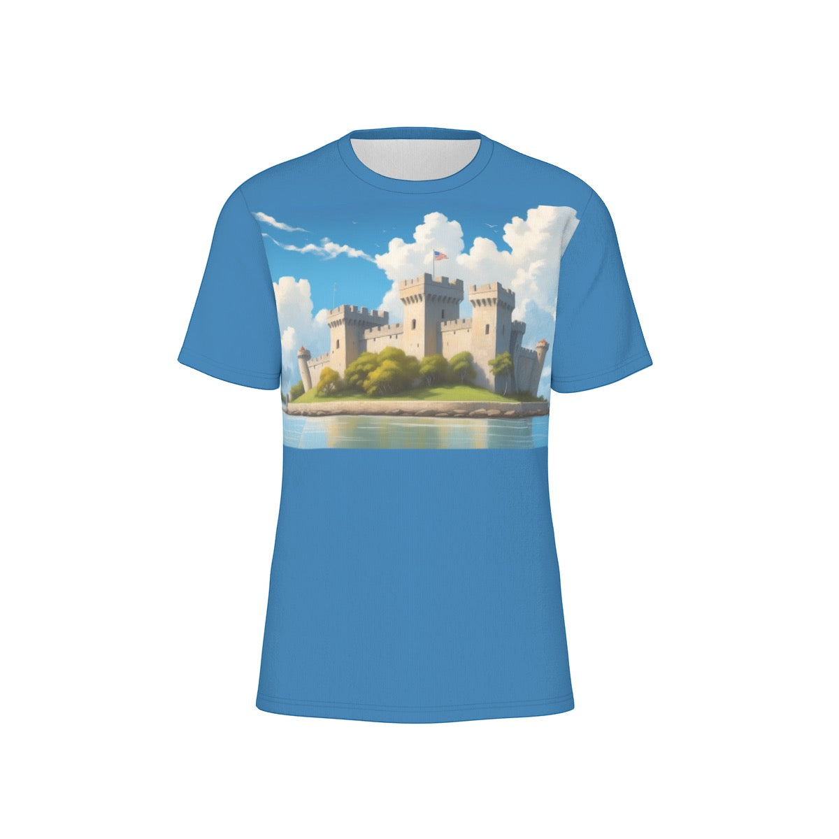 Fortress America -- Men's O-Neck T-Shirt | 190GSM Cotton