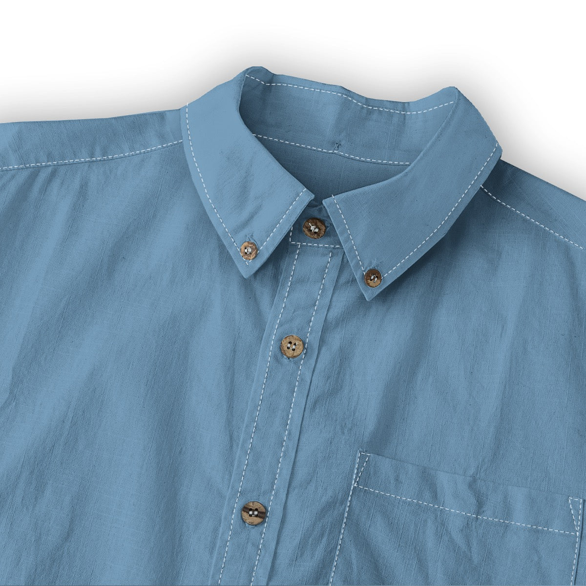 Air Force Blue -- Men's 100% Cotton LS Shirt