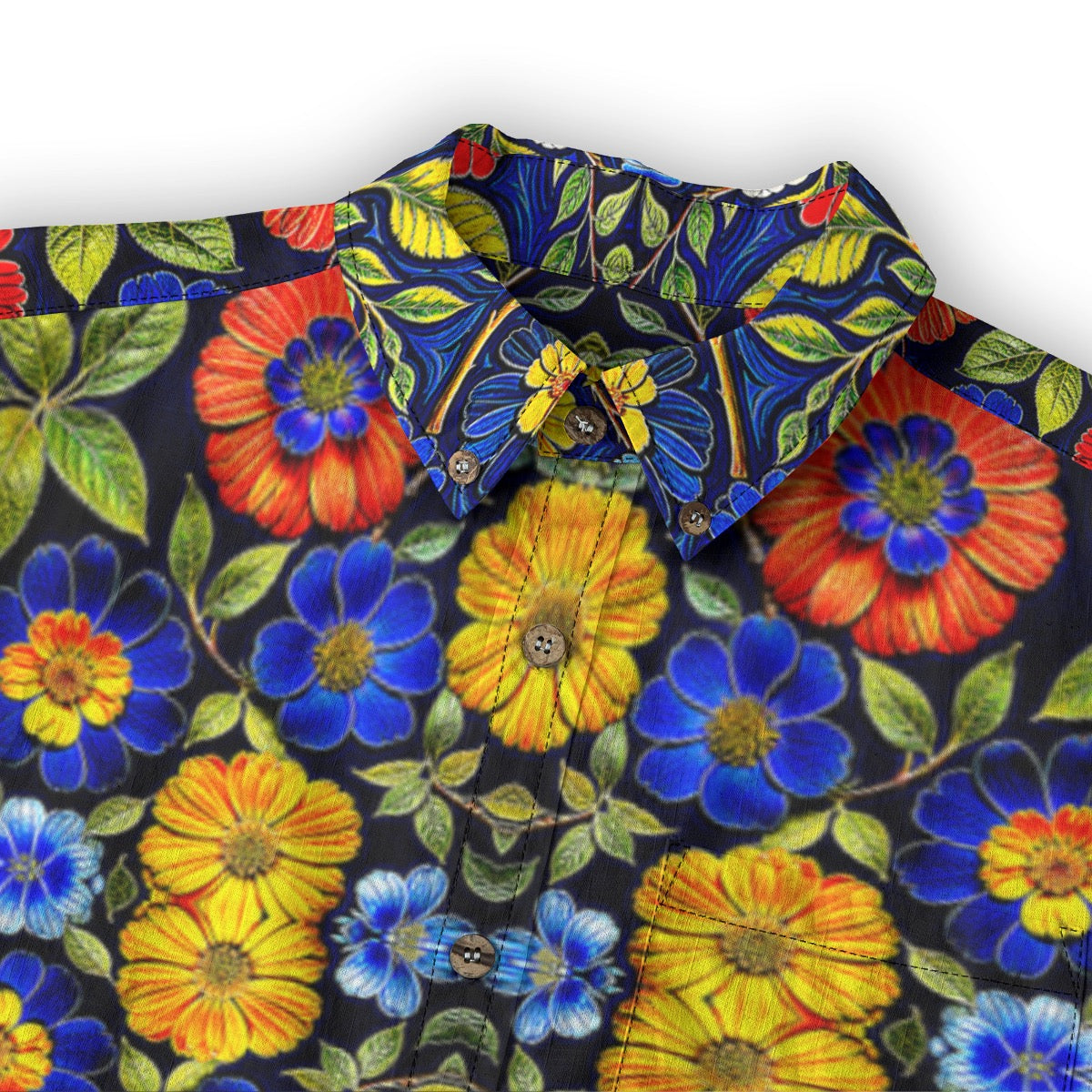 Blumenpeet -- Men's 100% Cotton LS Shirt