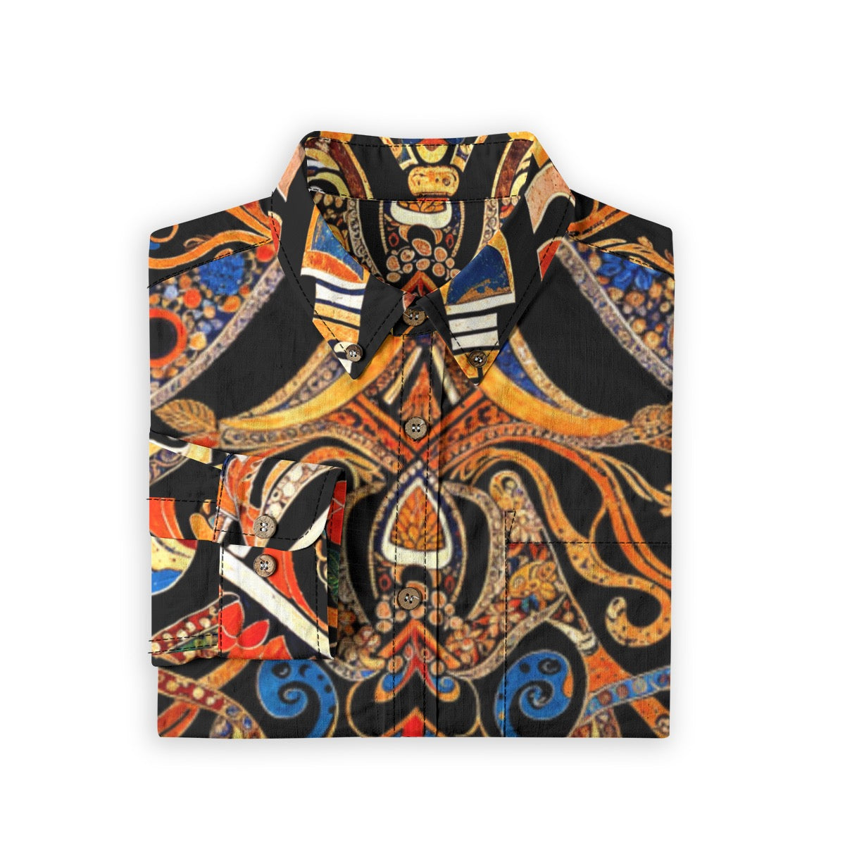 Casablanca -- Men's 100% Cotton LS Shirt