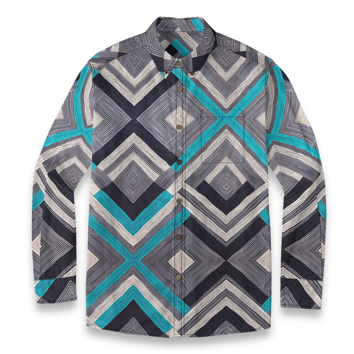 Gallup II -- Men's 100% Cotton LS Sleeve Shirt