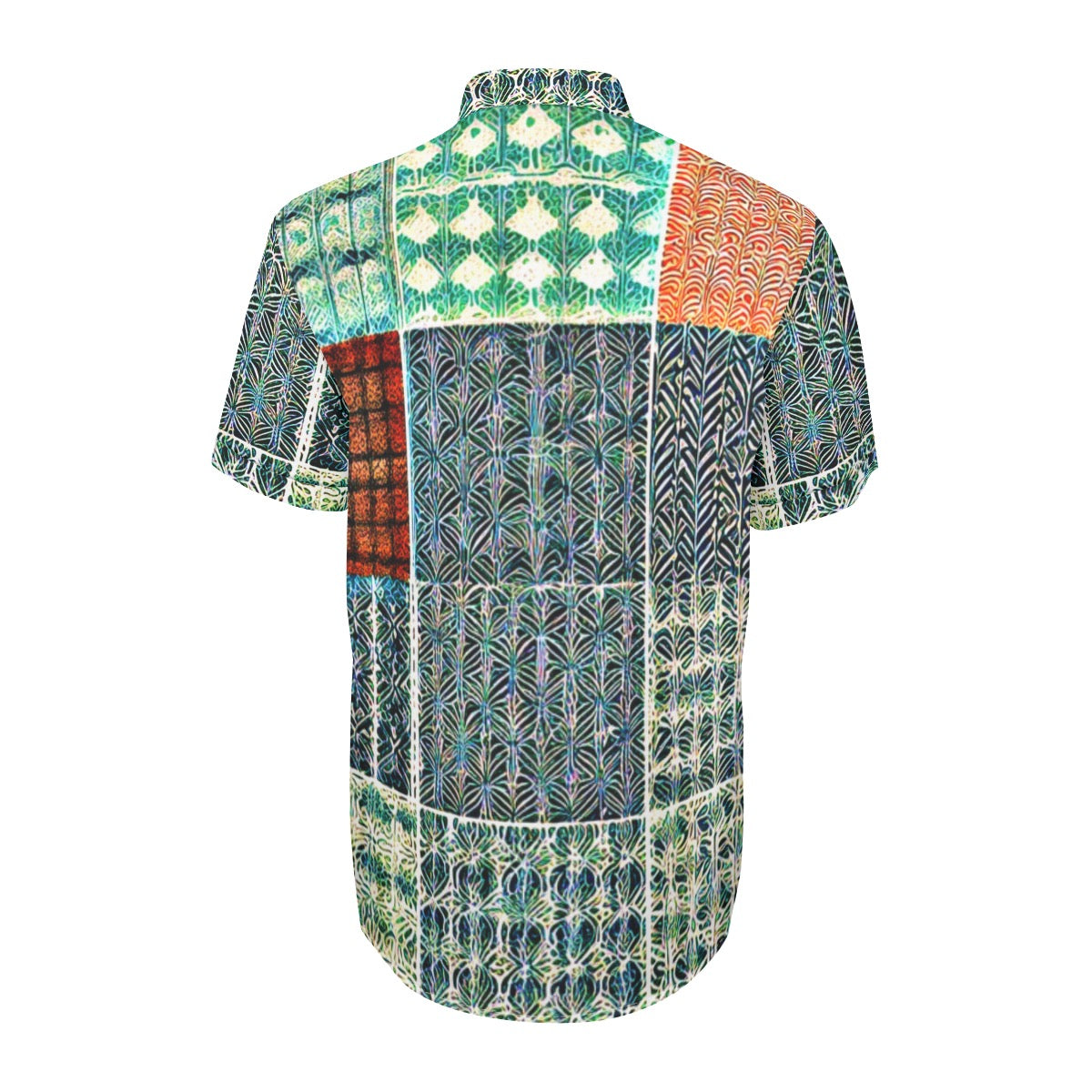 Patches -- Unisex Collared Shirt