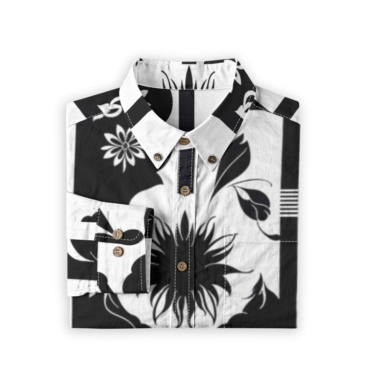 Izu -- Men's 100% Cotton LS Shirt