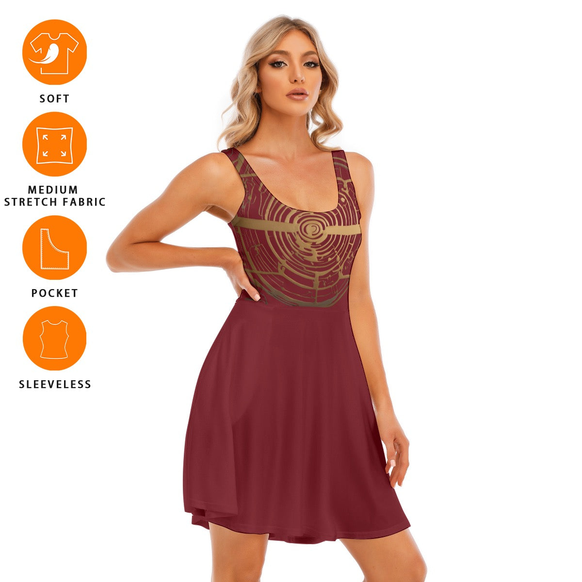 WEB -- Women's Tank Vest Dress