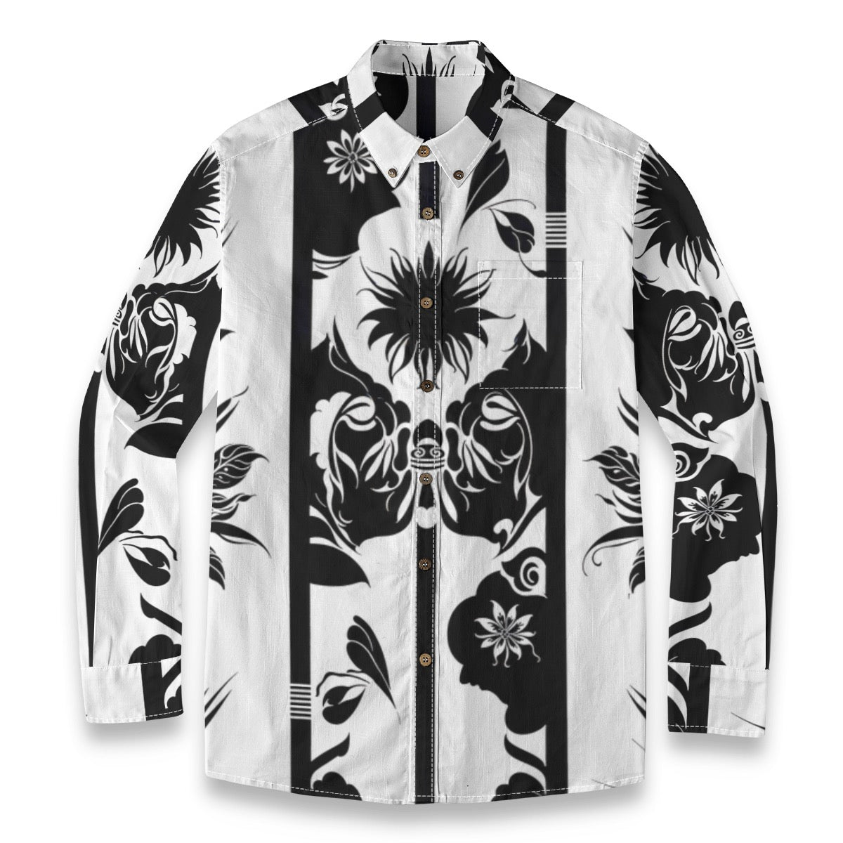Izu -- Men's 100% Cotton LS Shirt