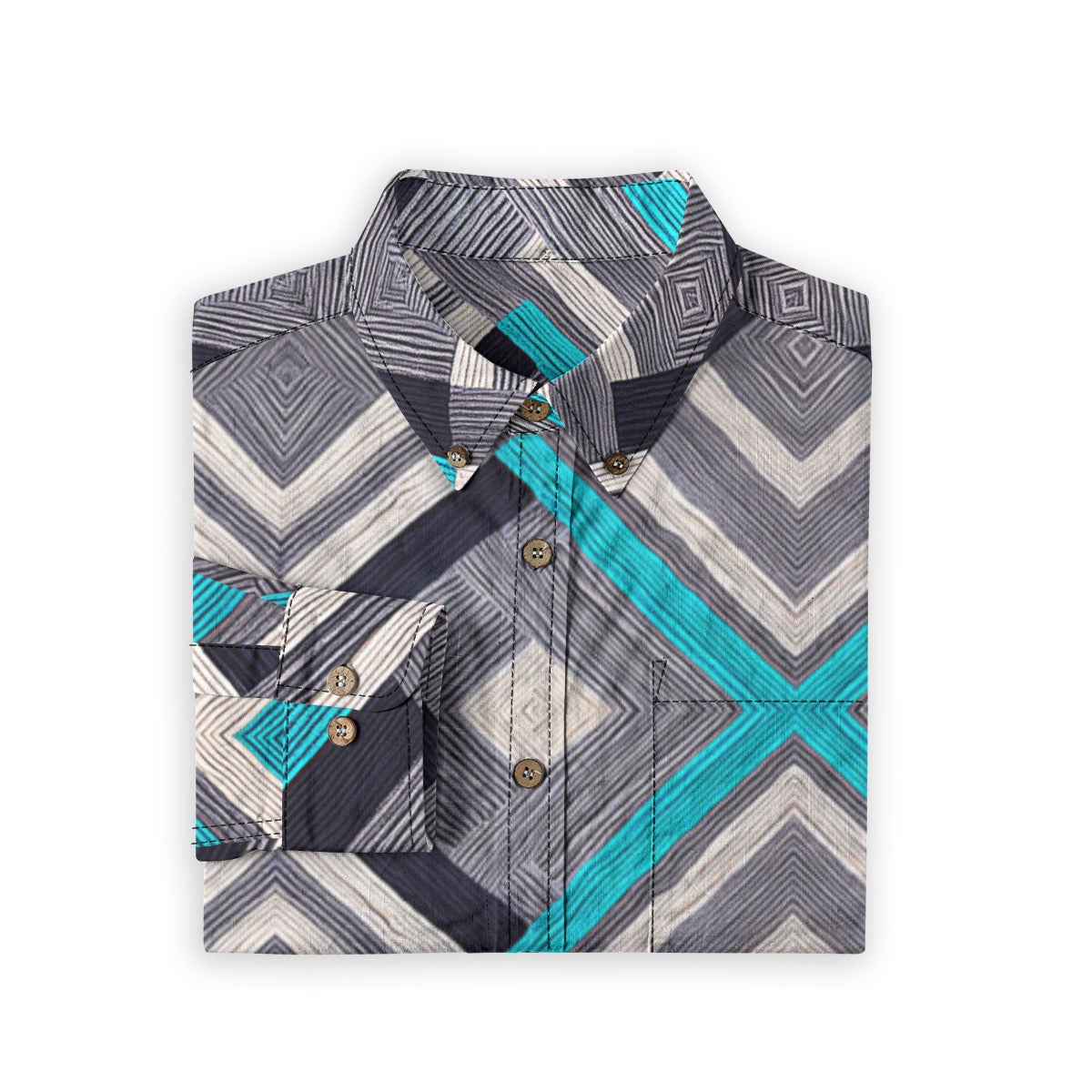 Gallup II -- Men's 100% Cotton LS Sleeve Shirt