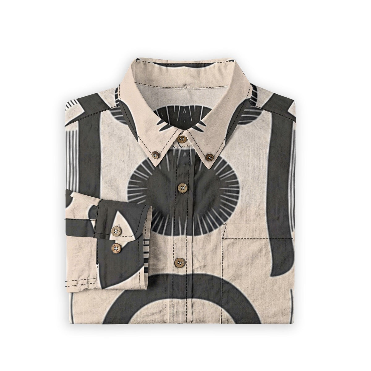 Suk -- Men's 100% Cotton LS Shirt