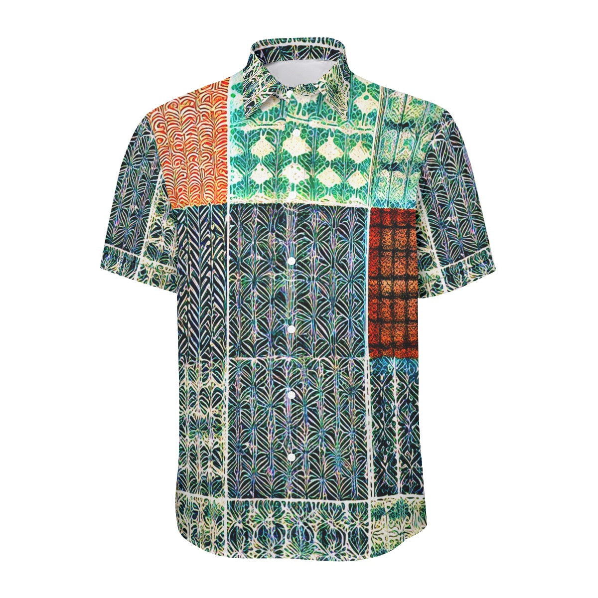 Patches -- Unisex Collared Shirt