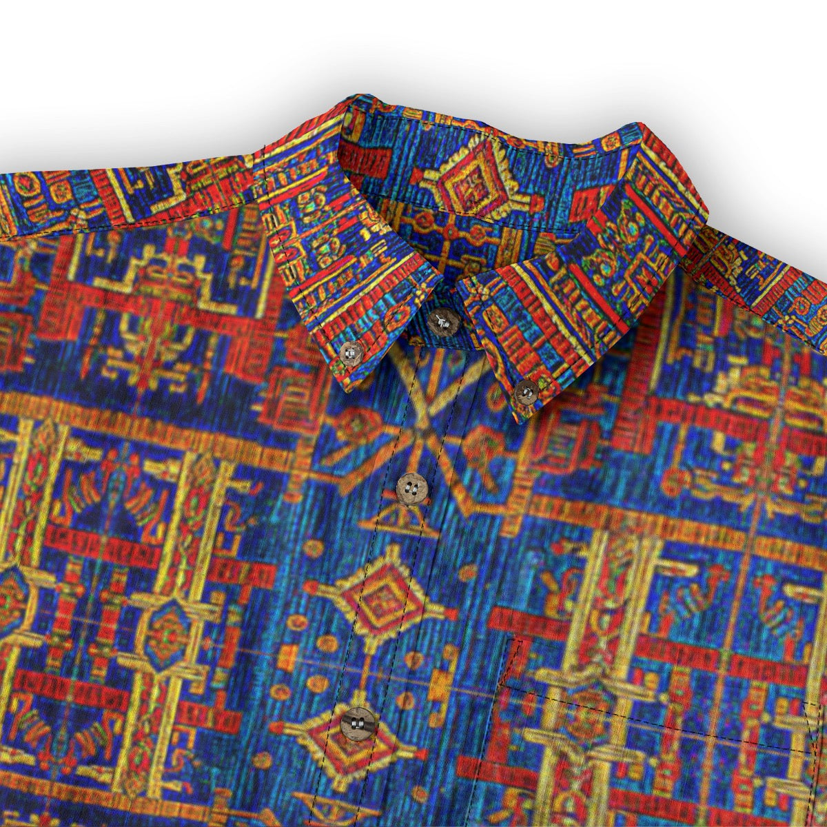 Cusco -- Men's Casual 100% Cotton LS Shirt