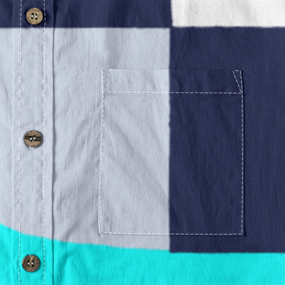Aberton -- Men's 100% Cotton LS Shirt