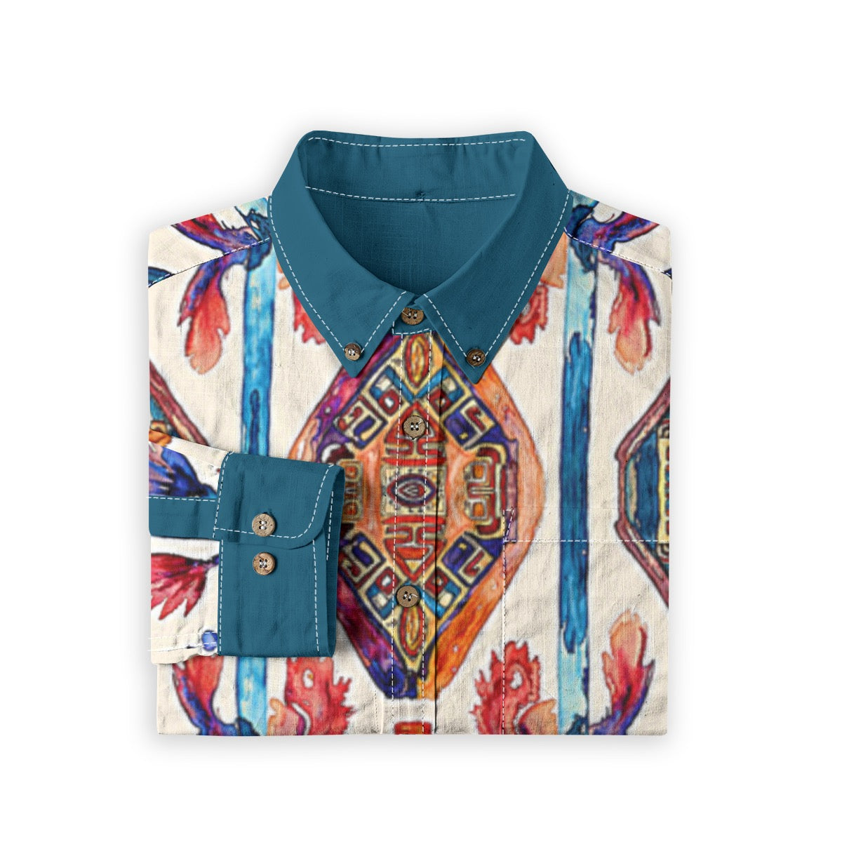 Texcoco -- Men's 100% Cotton LS Shirt