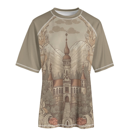 Haven Gate -- Unisex Yoga Sports Short Sleeve T-Shirt
