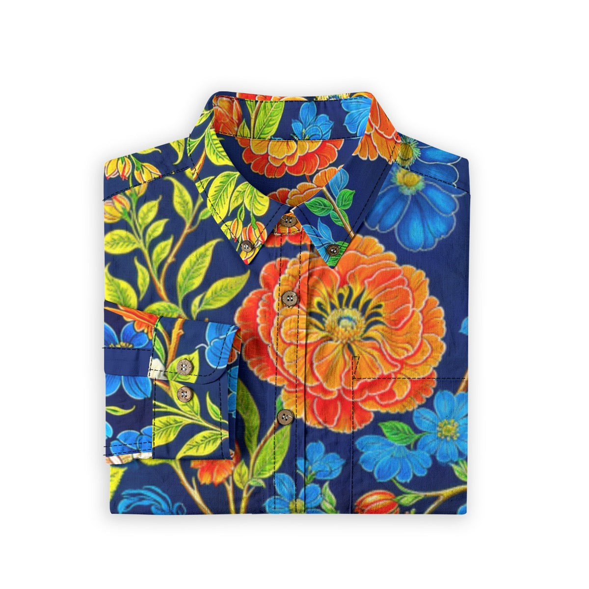 Wild -- Men's 100% Cotton LS Shirt