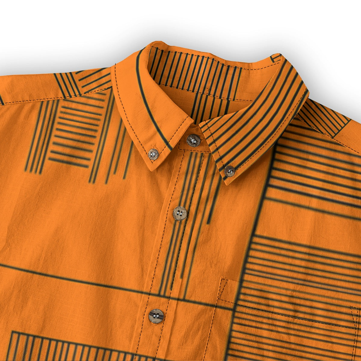 Lines -- Men's 100% Cotton LS Shirt