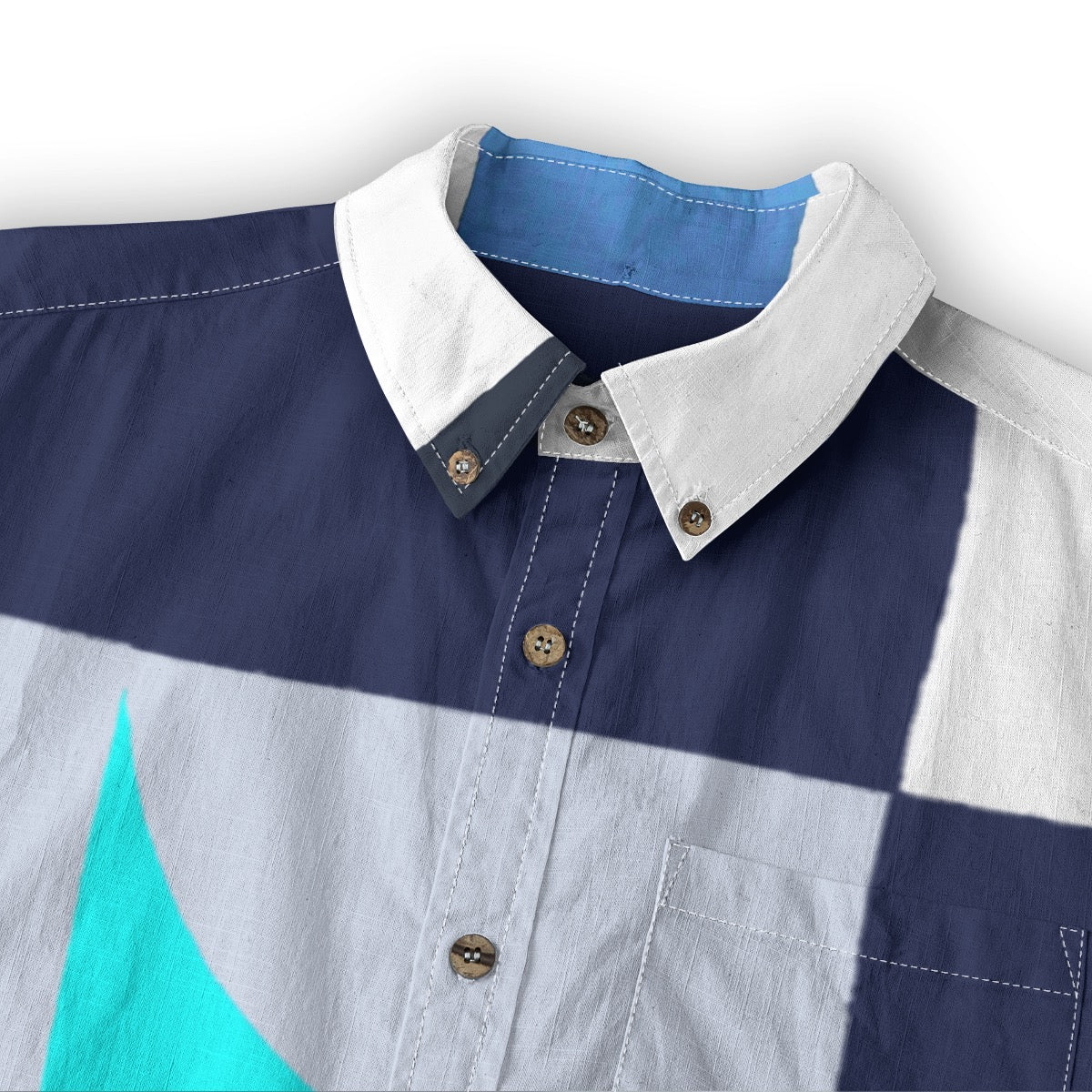 Aberton -- Men's 100% Cotton LS Shirt